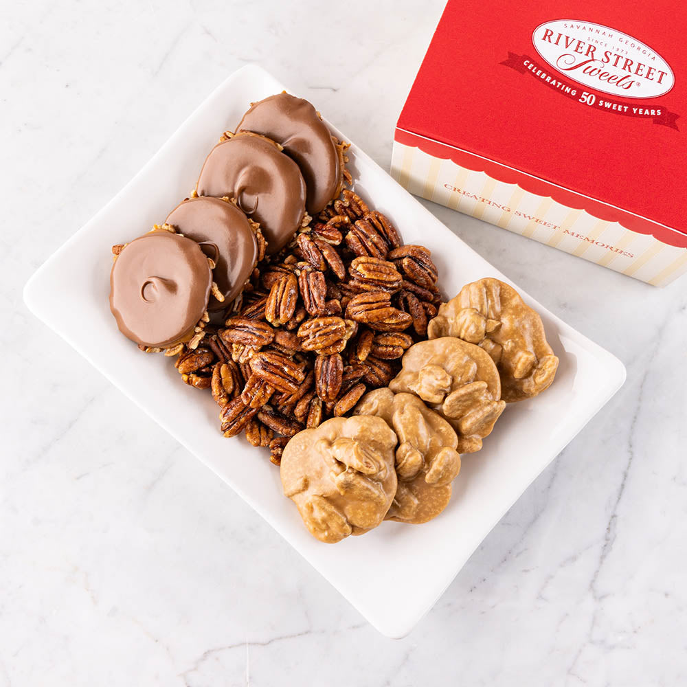 Classic Collection of Pralines & Bear Claws & Glazed Pecans