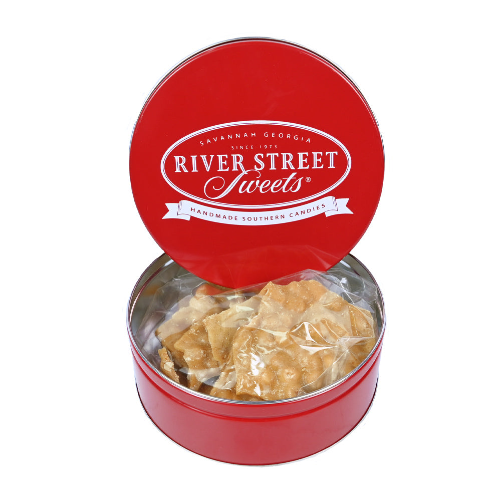 River Street Sweets Tin of Peanut Brittle