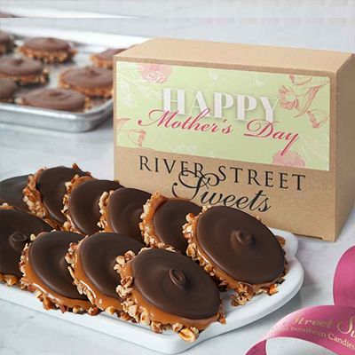 Mother's Day Box of Dark Chocolate Bear Claws – River Street Sweets®