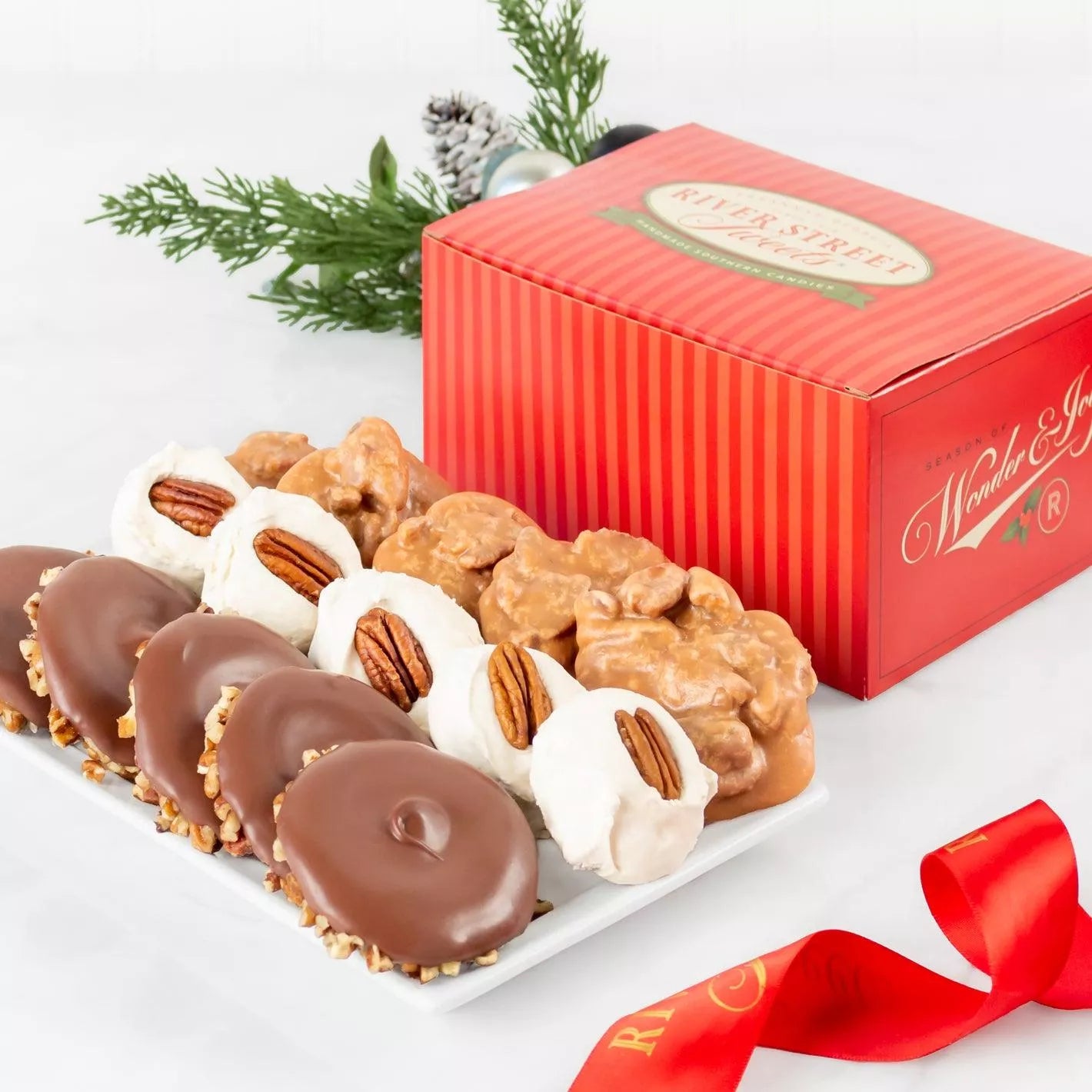 Traditional Southern Sweets Gift Box | Christmas Candy Boxes – River ...